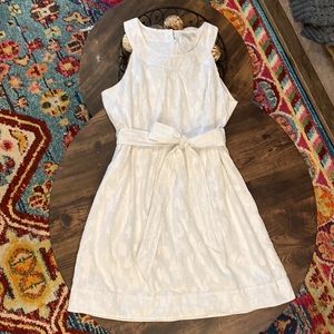 41 HAWTHORN Paola Cotton Textured Dress